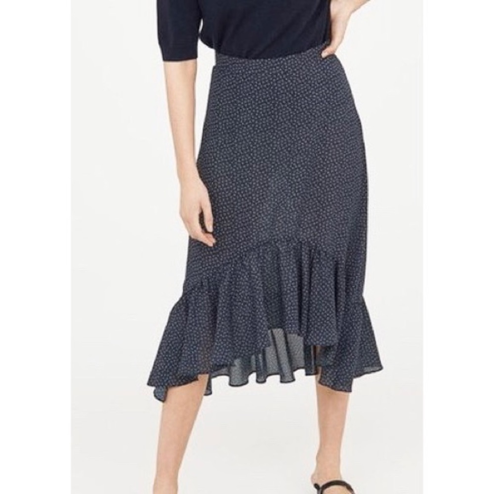 Hi-Lo Prairie Midi Skirt